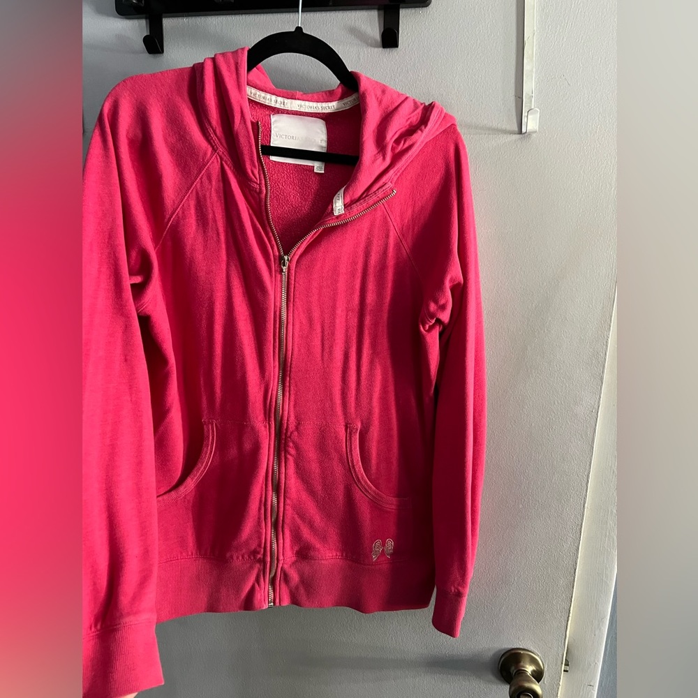 Victoria secret zip hoodie